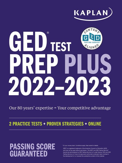 Title details for GED Test Prep Plus 2022-2023 by Caren Van Slyke - Wait list